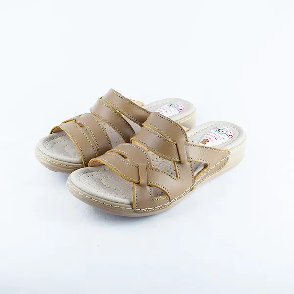 Sandale medicale Confort pour femme 504 beige.................   miniature